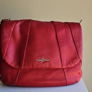 Cole Haan Red Leather Women's Bag